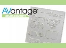 AV Stamp liquid photolymer
