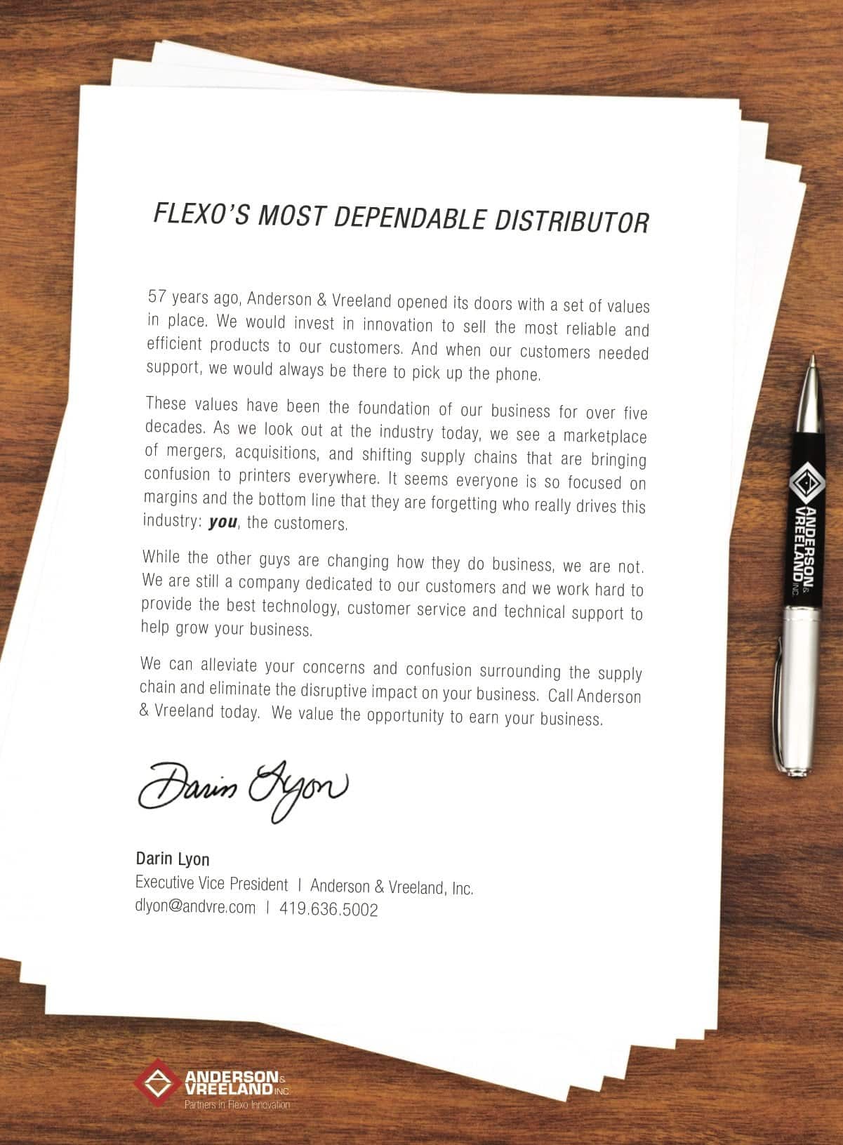 Flexo Most Dependable Distributor