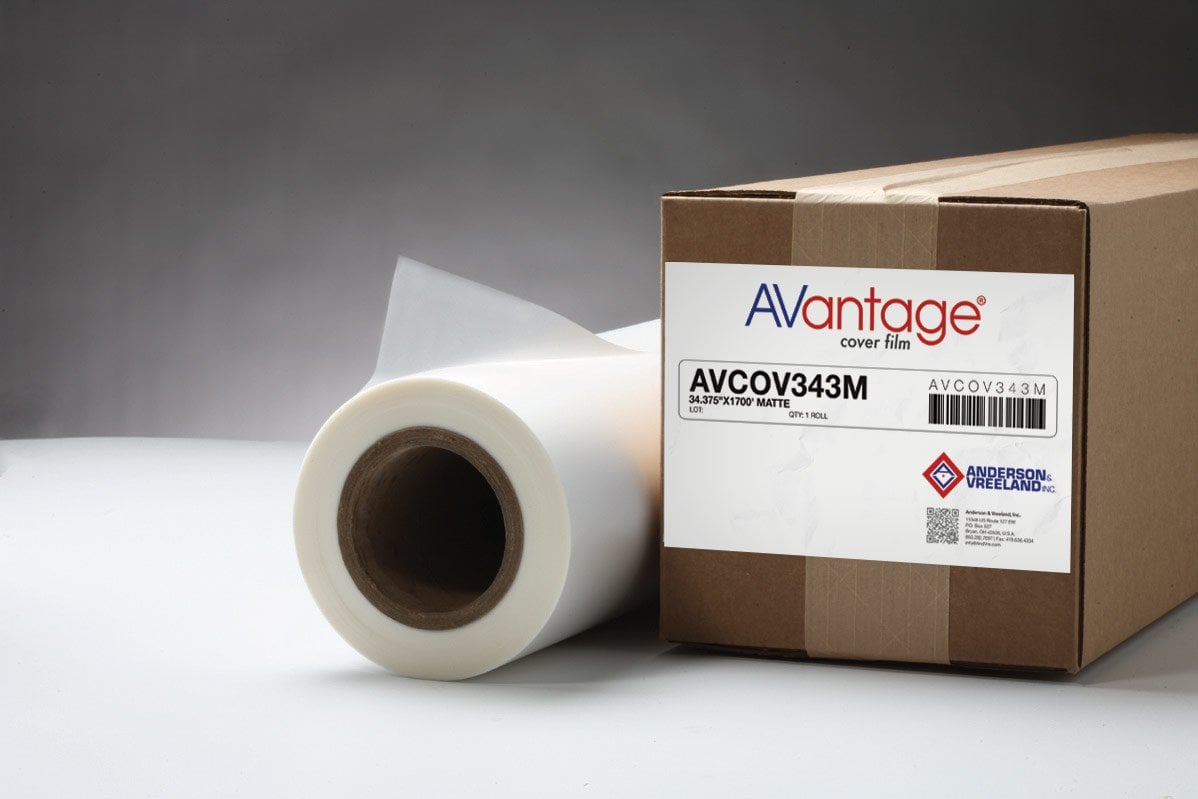AV liquid photopolymer cover film